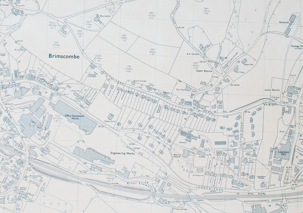 Bourne & Brimscombe around 1970