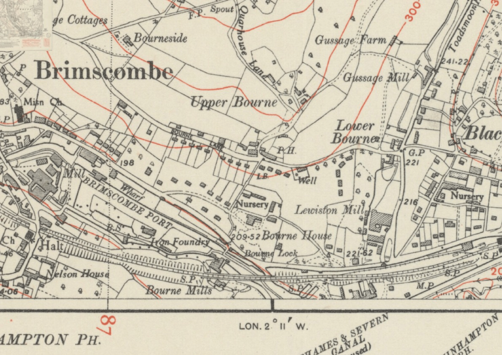 Bourne & Brimscombe around 1938