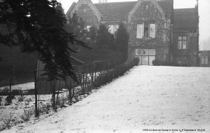 1939 - Bourne House in snow